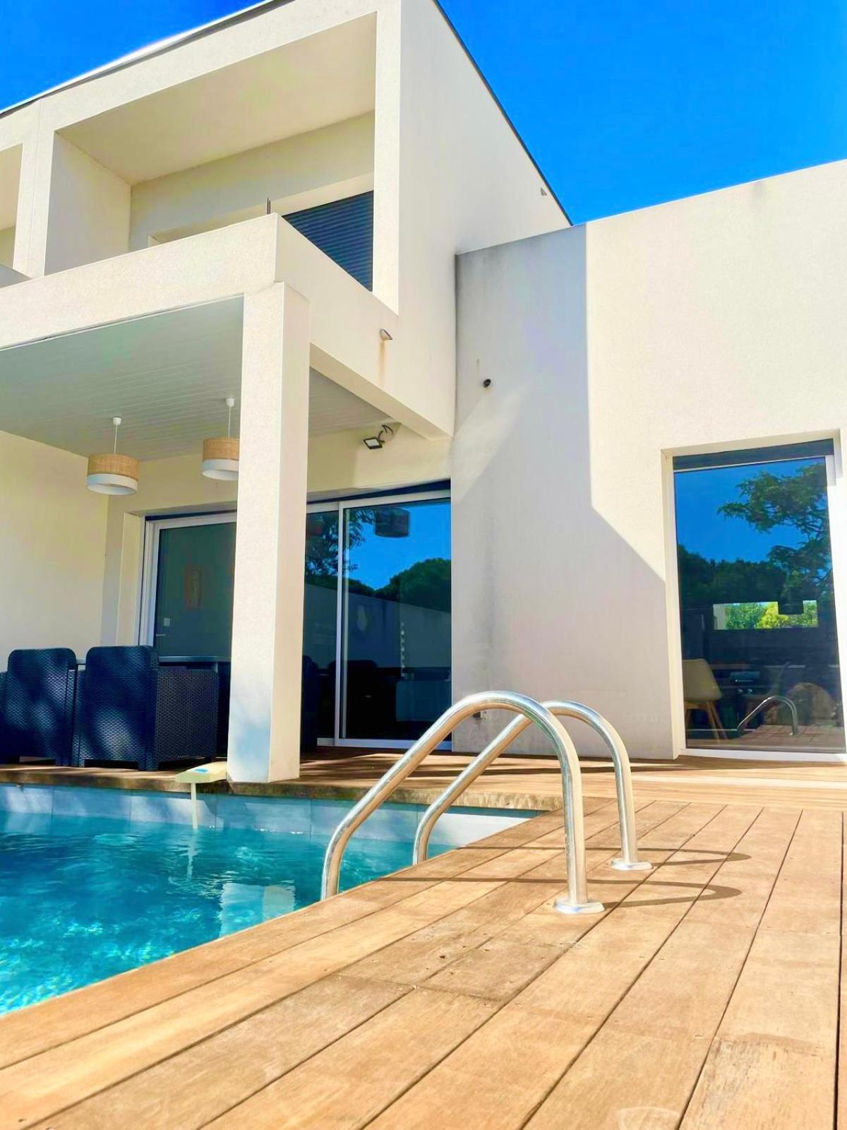 Villa Design Cap Dagde Piscine Et Plage Le Grau-dʼAgde Εξωτερικό φωτογραφία