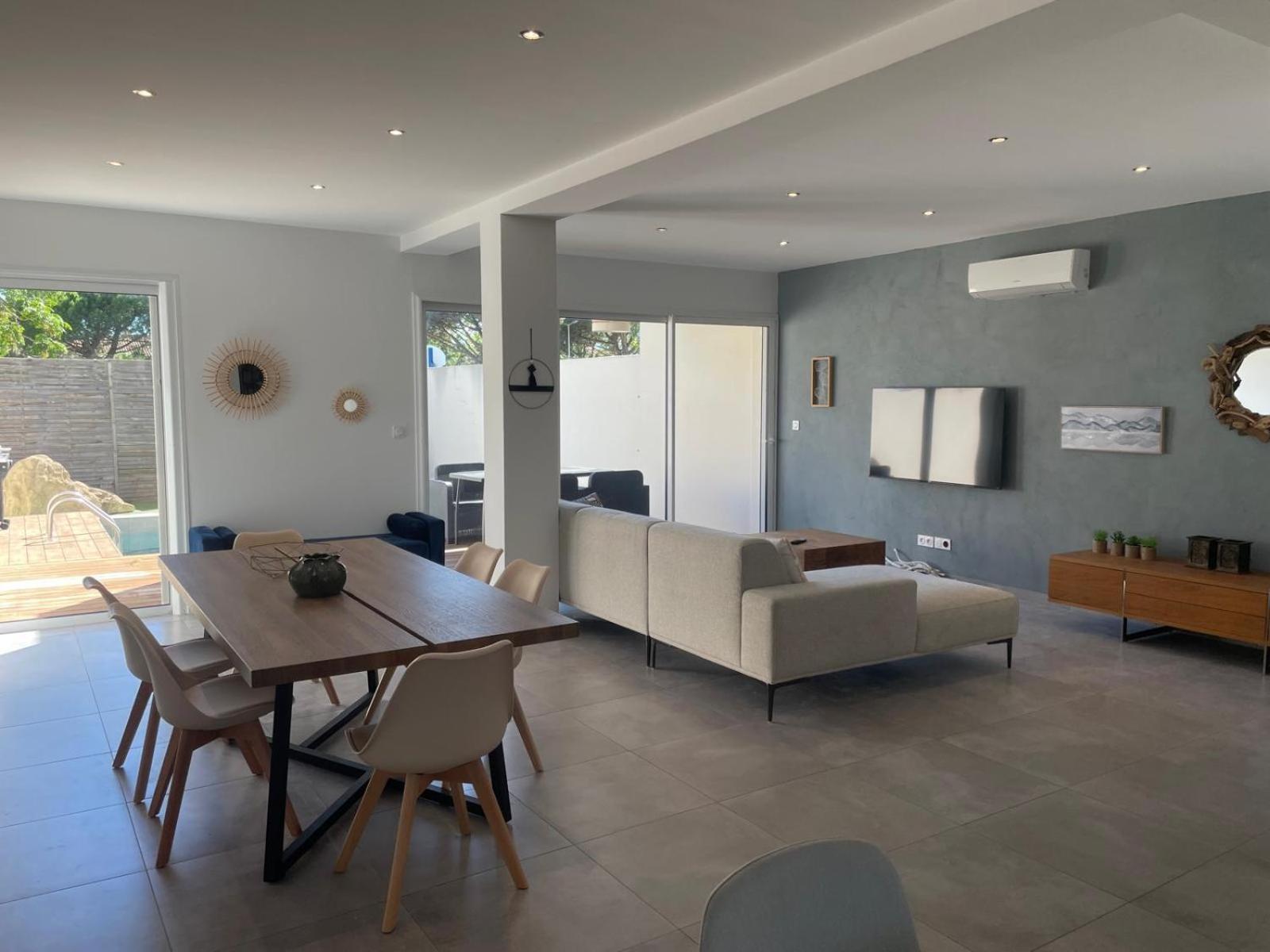 Villa Design Cap Dagde Piscine Et Plage Le Grau-dʼAgde Εξωτερικό φωτογραφία