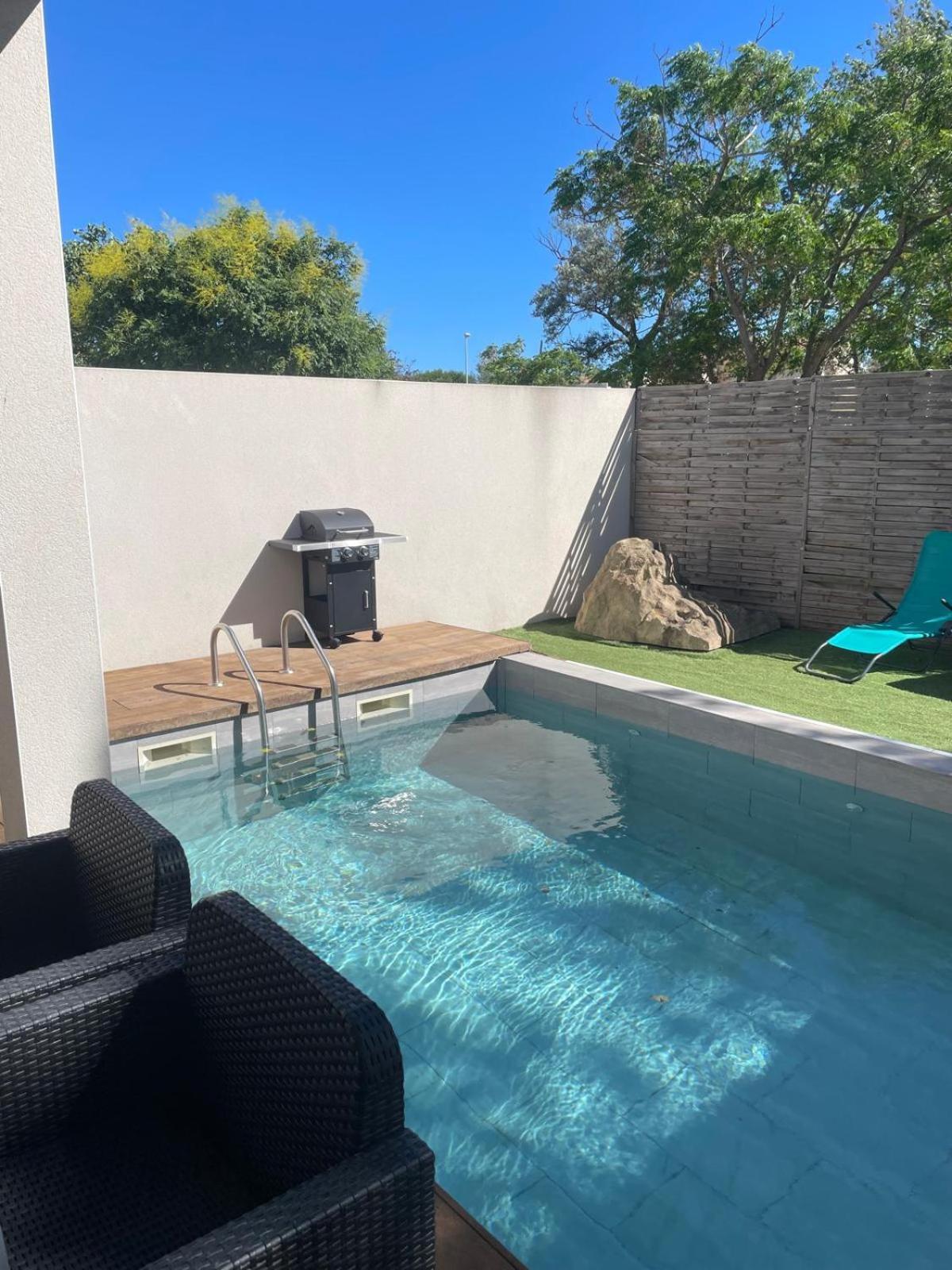 Villa Design Cap Dagde Piscine Et Plage Le Grau-dʼAgde Εξωτερικό φωτογραφία