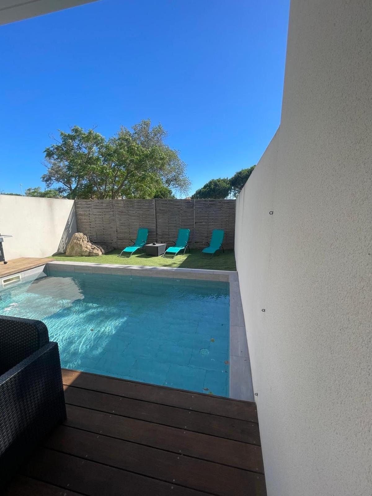 Villa Design Cap Dagde Piscine Et Plage Le Grau-dʼAgde Εξωτερικό φωτογραφία