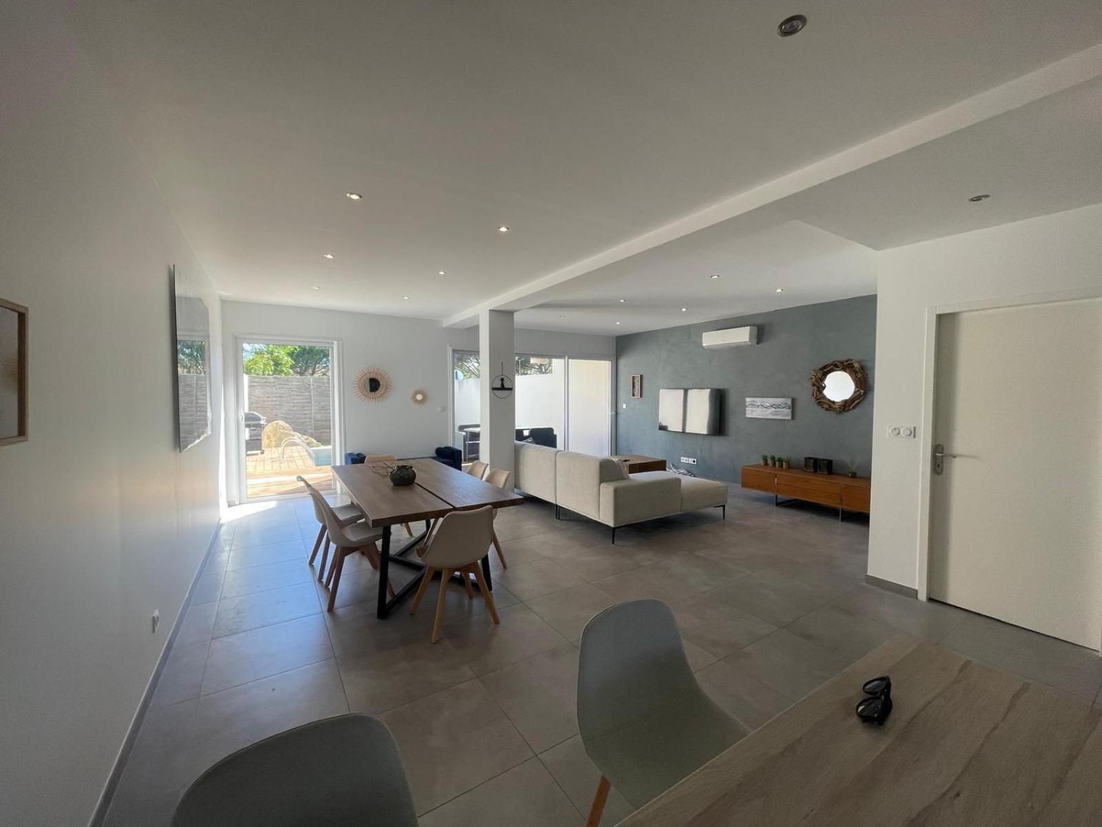 Villa Design Cap Dagde Piscine Et Plage Le Grau-dʼAgde Εξωτερικό φωτογραφία