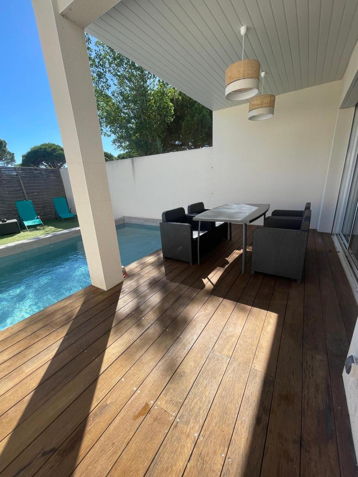 Villa Design Cap Dagde Piscine Et Plage Le Grau-dʼAgde Εξωτερικό φωτογραφία