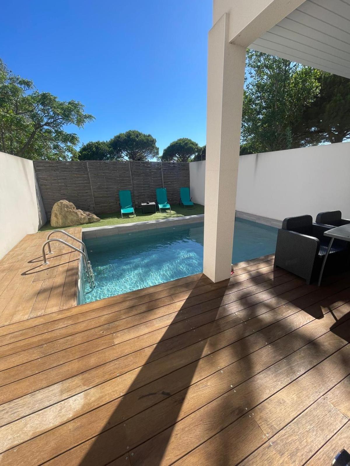 Villa Design Cap Dagde Piscine Et Plage Le Grau-dʼAgde Εξωτερικό φωτογραφία