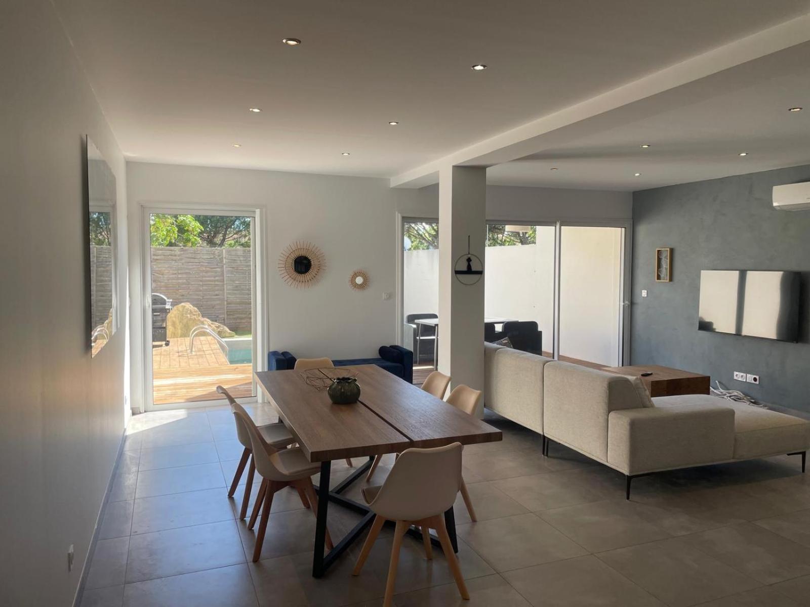 Villa Design Cap Dagde Piscine Et Plage Le Grau-dʼAgde Εξωτερικό φωτογραφία